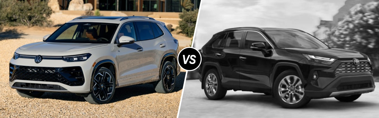 2025 Volkswagen Tiguan vs 2025 Toyota RAV4 in Bakersfield, CA