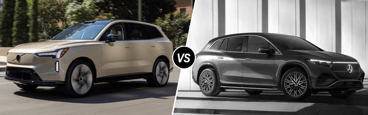 2025 Volvo EX90 vs 2025 Mercedes-Benz EQS SUV in Denver, CO