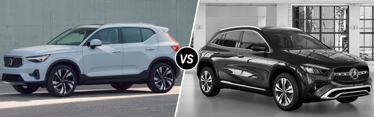 2025 Volvo XC40 vs 2025 Mercedes-Benz GLA 250 in Colorado Springs, CO