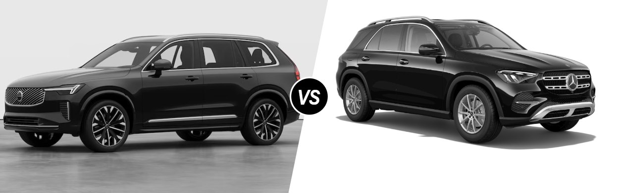 2025 Volvo XC90 vs 2025 Mercedes-Benz GLE in Denver, CO