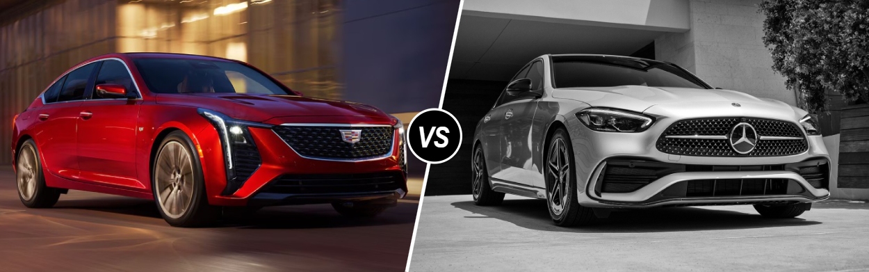 2026 Cadillac CT5 vs 2026 Mercedes-Benz C-Class in Denver, CO