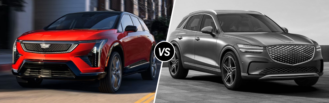 2026 Cadillac OPTIQ vs 2026 Genesis Electrified GV70 in Denver, CO