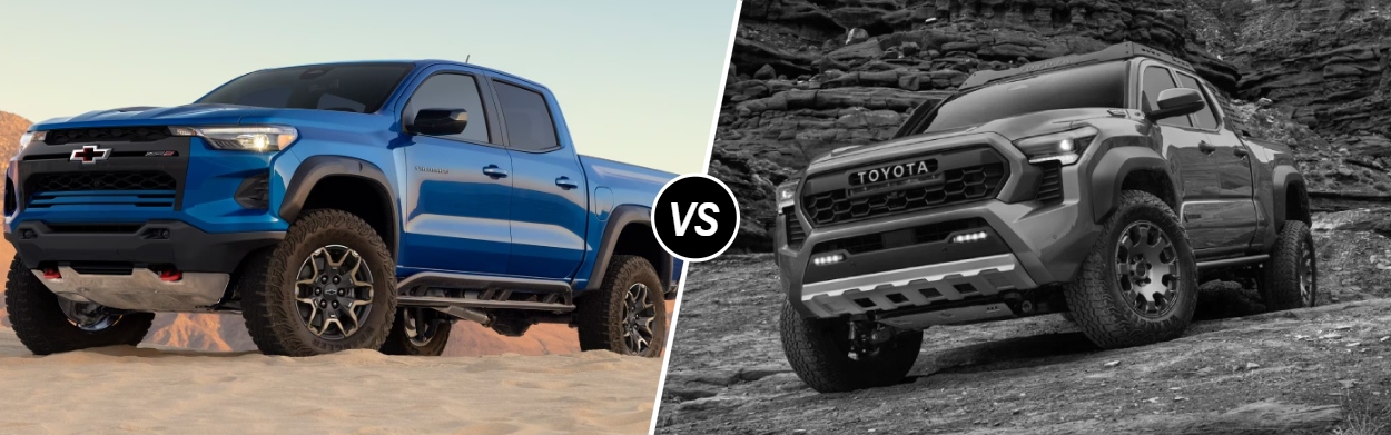 2026 Chevrolet Colorado vs 2026 Toyota Tacoma near Tulsa, OK