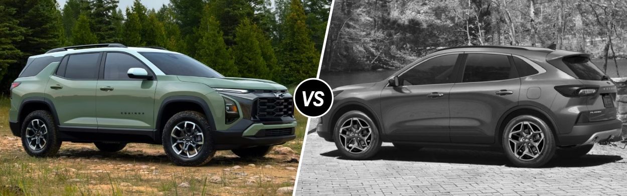 2026 Chevrolet Equinox vs 2026 Ford Escape in Bucyrus, OH