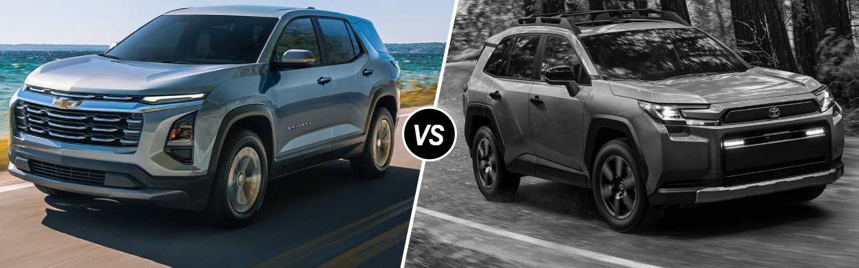 2026 Chevrolet Equinox vs 2026 Toyota RAV4 in Aurora, CO