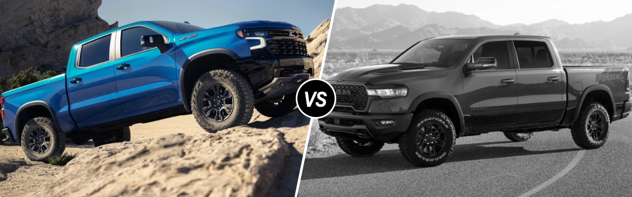2026 Chevrolet Silverado 1500 vs 2026 Ram 1500 near Tulsa, OK