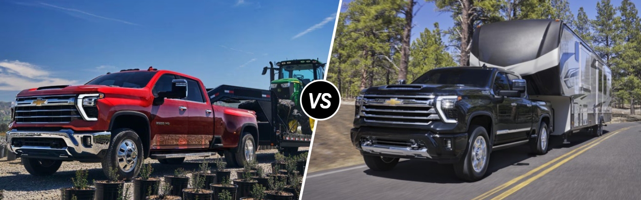 2026 Chevrolet Silverado 2500 HD vs 2025 Chevrolet Silverado 2500 HD in Bucyrus, OH