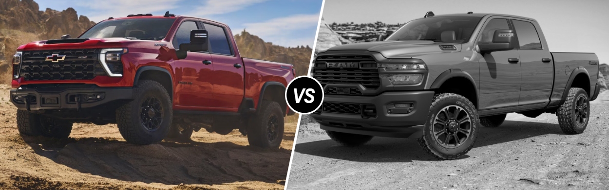 2026 Chevrolet Silverado 2500 HD vs 2026 Ram 2500 in Aurora, CO