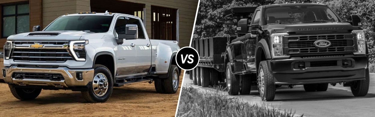 2026 Chevrolet Silverado 3500 HD vs 2026 Ford Super Duty F-350 in Glenpool, OK