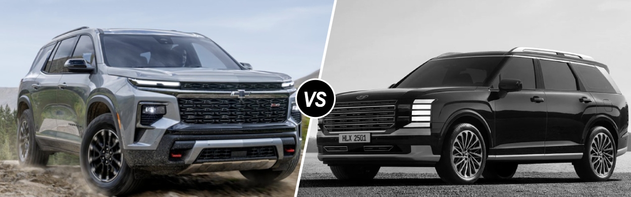 2026 Chevrolet Traverse vs 2026 Hyundai Palisade in Aurora, CO