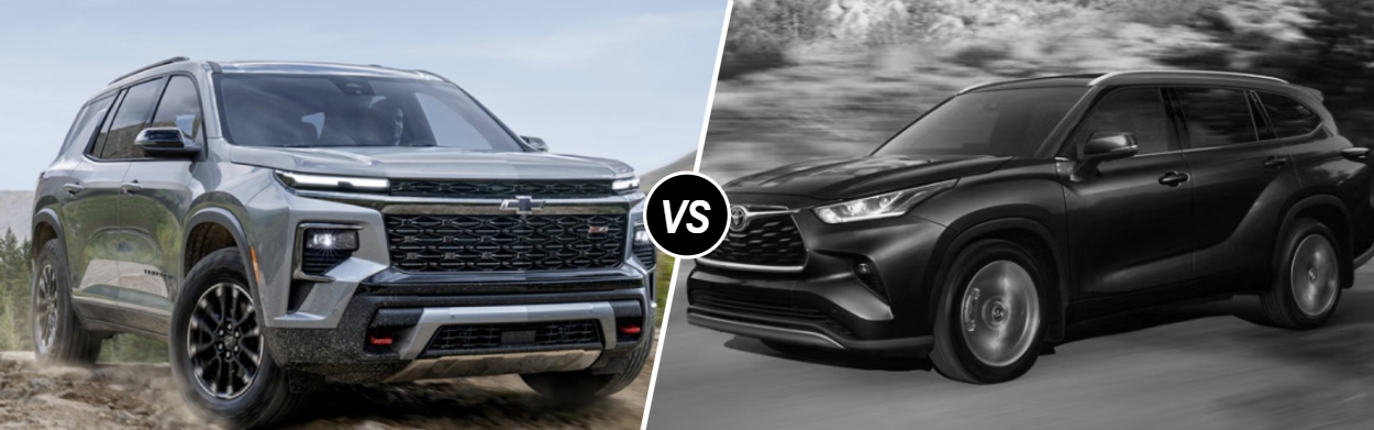 2026 Chevrolet Traverse vs 2026 Toyota Highlander in Limerick, PA