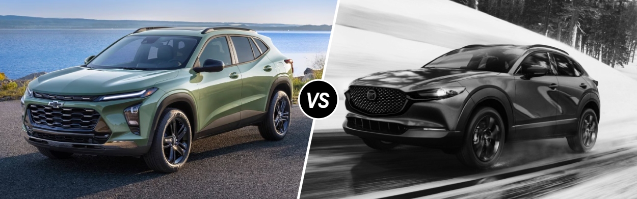 2026 Chevrolet Trax vs 2026 Mazda CX-30 in Aurora, CO