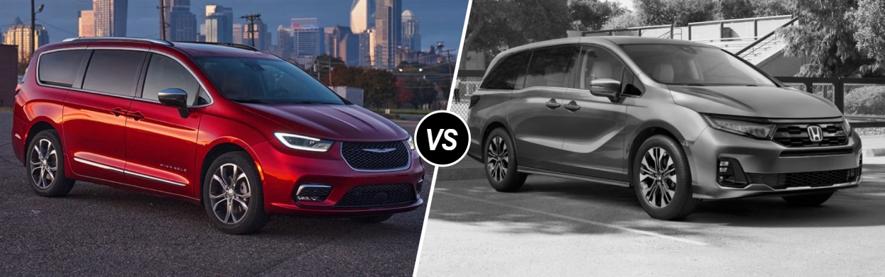 2026 Chrysler Pacifica vs 2026 Honda Odyssey in Plainfield, IN