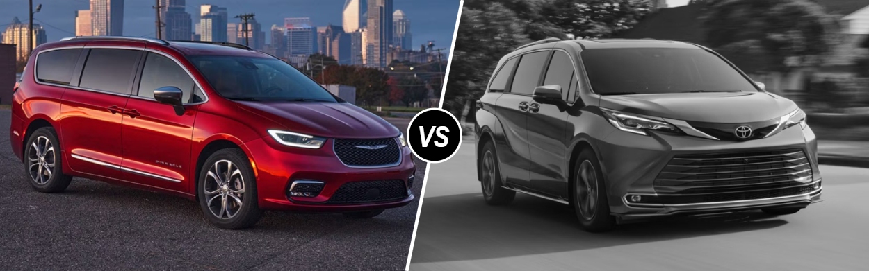 2026 Chrysler Pacifica vs 2026 Toyota Sienna in Chantilly, VA