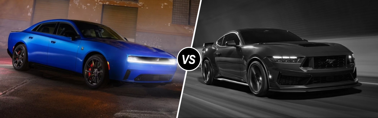 2026 Dodge Charger vs 2026 Ford Mustang in Santa Rosa, CA