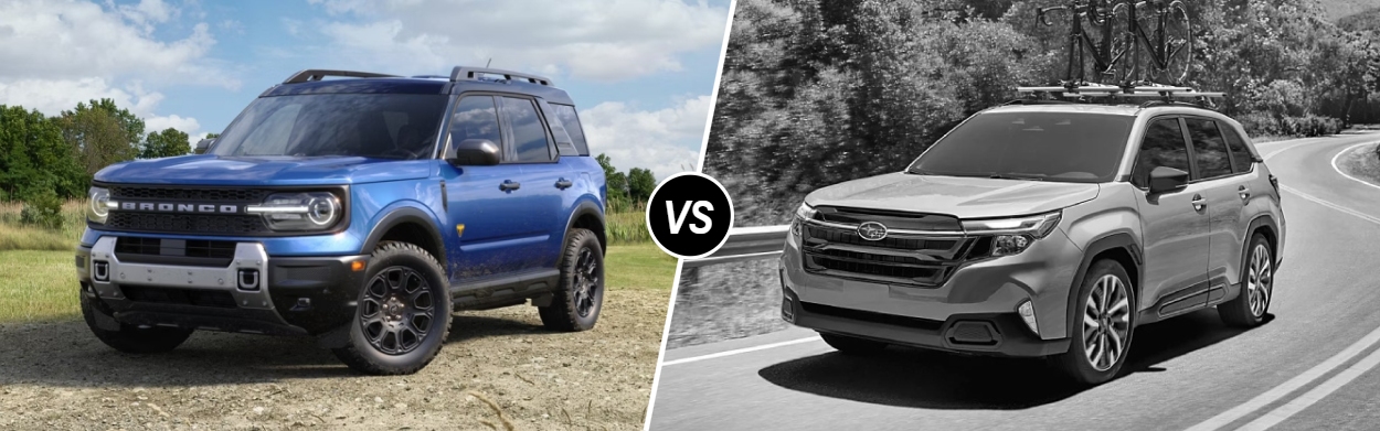 2026 Ford Bronco Sport vs 2026 Subaru Forester in Pueblo, CO
