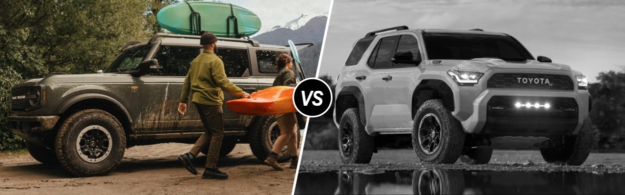 2026 Ford Bronco vs 2026 Toyota 4Runner in Floresville, TX