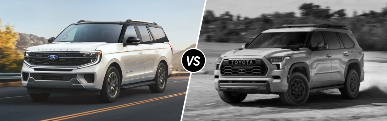 2026 Ford Expedition vs 2026 Toyota Sequoia in Floresville, TX