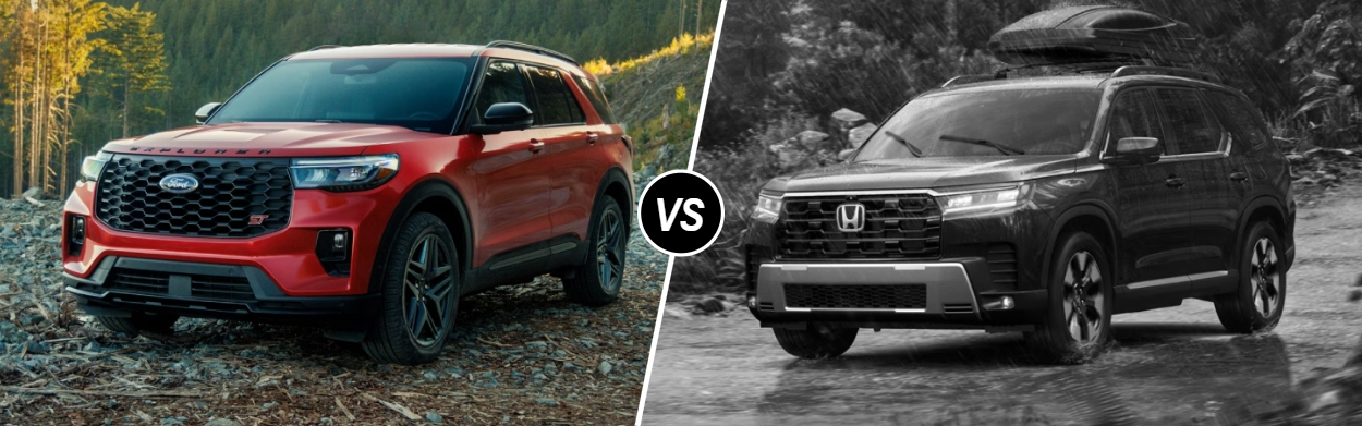 2026 Ford Explorer vs 2026 Honda Pilot in Pueblo, CO