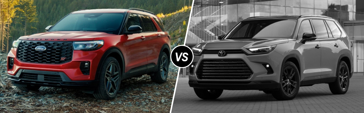 2026 Ford Explorer vs 2026 Toyota Grand Highlander in Floresville, TX