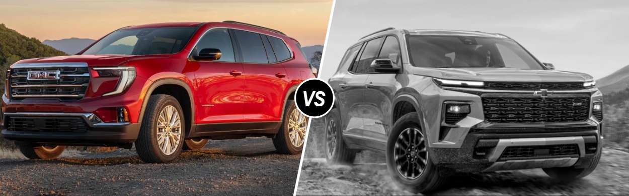 2026 GMC Acadia vs 2026 Chevrolet Traverse in Pueblo, CO
