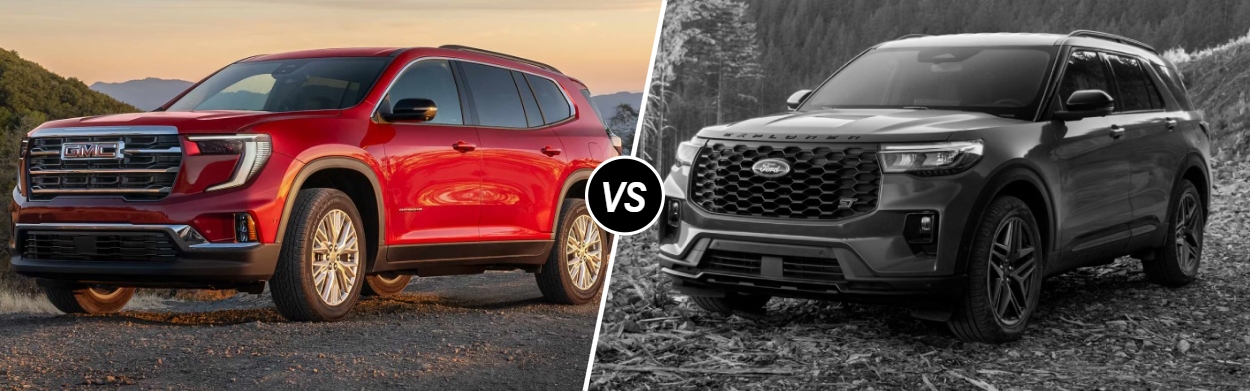 2026 GMC Acadia vs 2026 Ford Explorer in Pueblo, CO