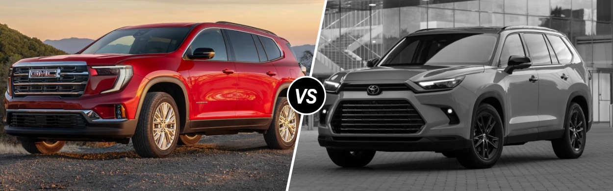 2026 GMC Acadia vs 2026 Toyota Grand Highlander near San Antonio, TX