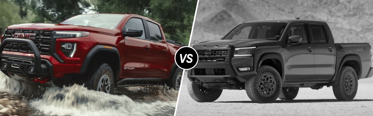 2026 GMC Canyon vs 2026 Nissan Frontier in Colorado Springs, CO
