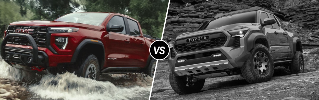 2026 GMC Canyon vs 2026 Toyota Tacoma in Mansfield, OH