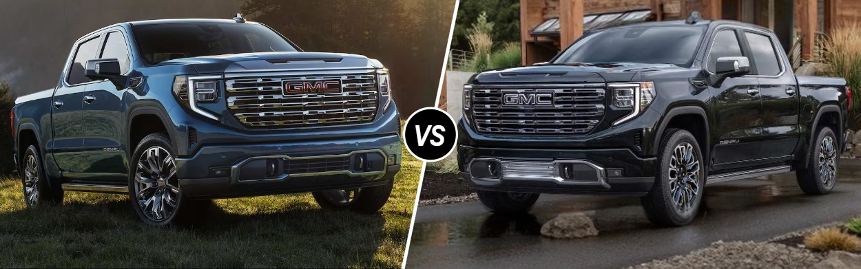2026 GMC Sierra 1500 Denali vs 2026 GMC Sierra 1500 Denali Ultimate near Denver, CO