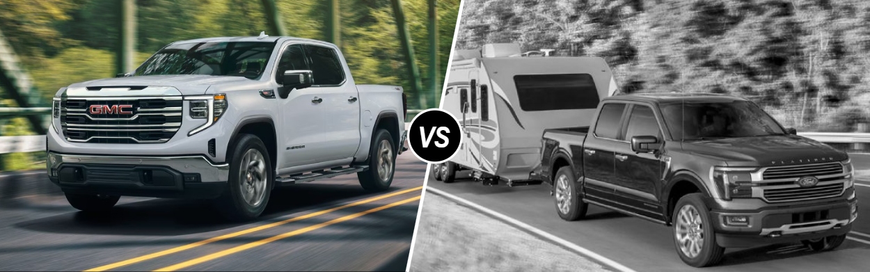 2026 GMC Sierra 1500 vs 2025 Ford F-150 in Seaside, CA