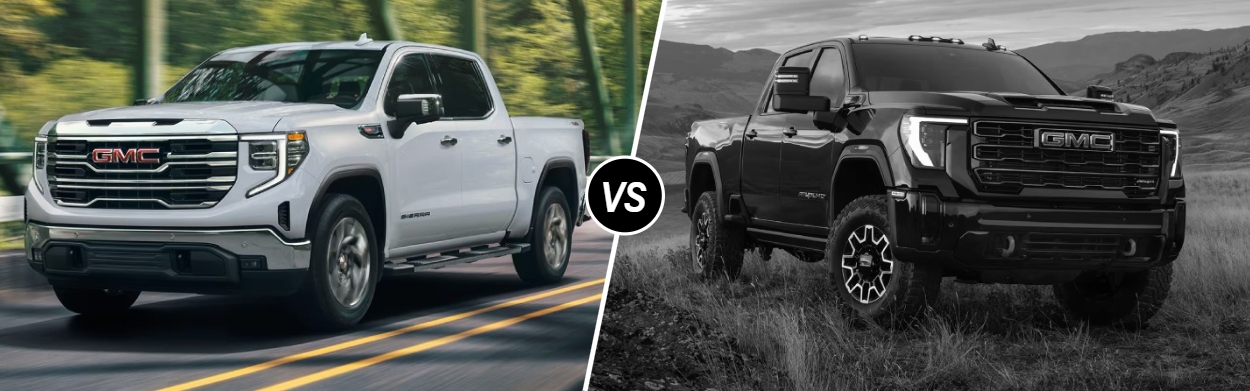 2026 GMC Sierra 1500 vs 2026 GMC Sierra 2500 HD in Colorado Springs, CO