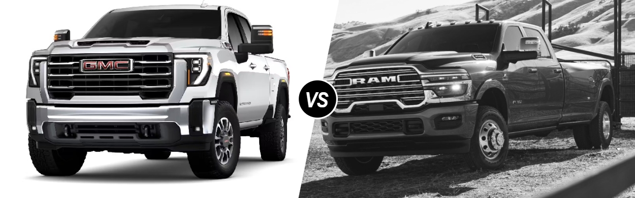 2026 GMC Sierra 3500 HD vs 2026 Ram 3500 in Mansfield, OH