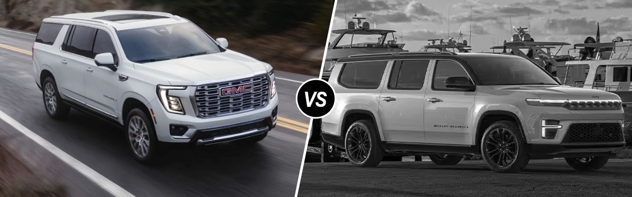 2026 GMC Yukon XL vs 2026 Jeep Grand Wagoneer L in Mansfield, OH
