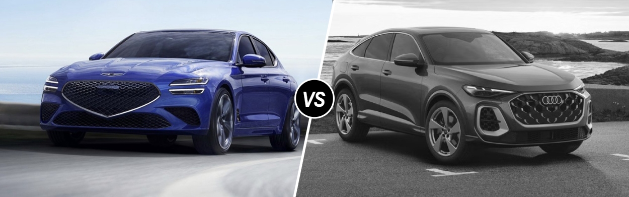 2026 Genesis G70 vs 2026 Audi A5 in San Bruno, CA