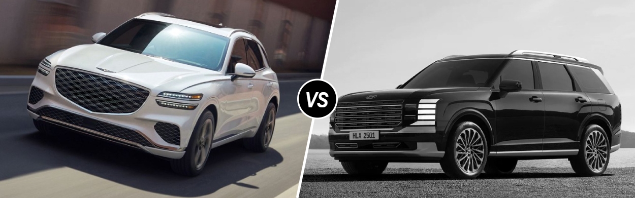 2026 Genesis GV70 vs 2026 Hyundai PALISADE in Bel Air, MD