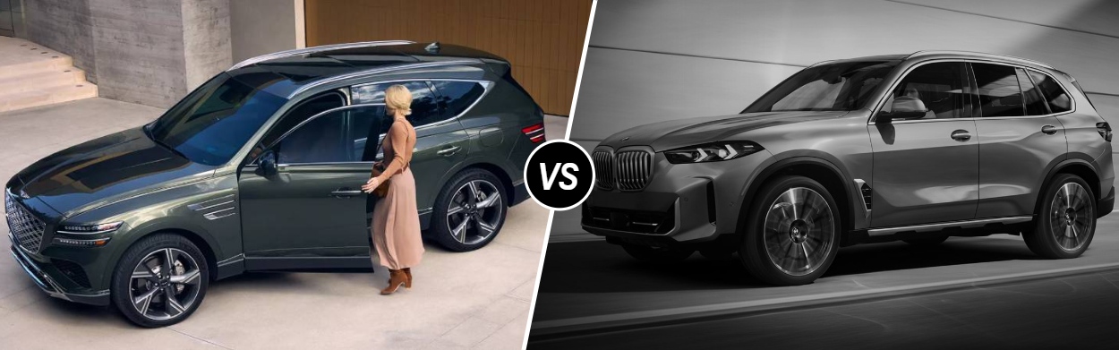 2026 Genesis GV80 vs 2026 BMW X5 near Detroit, MI