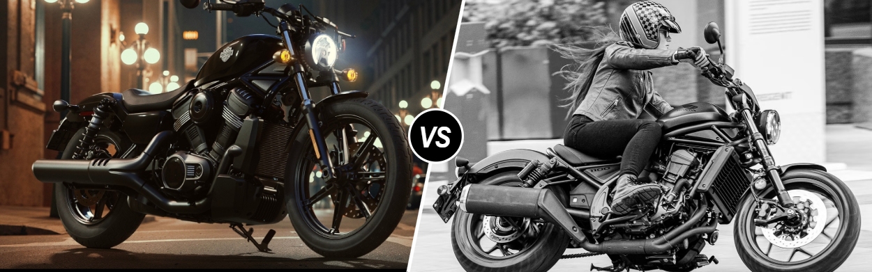 2026 Harley-Davidson® Nightster® vs 2026 Honda Rebel 1100 in Rahway, NJ