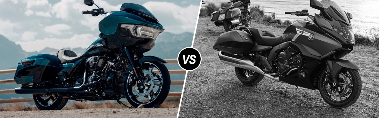 2026 Harley-Davidson® Road Glide® vs 2026 BMW K 1600 B in West Chester, PA