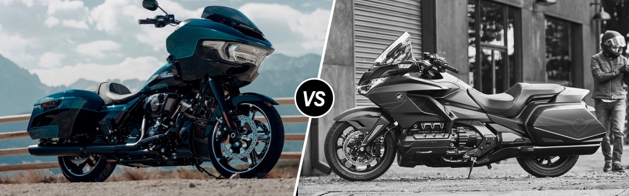 2026 Harley-Davidson® Road Glide® vs 2026 Honda Gold Wing in Sellersville, PA
