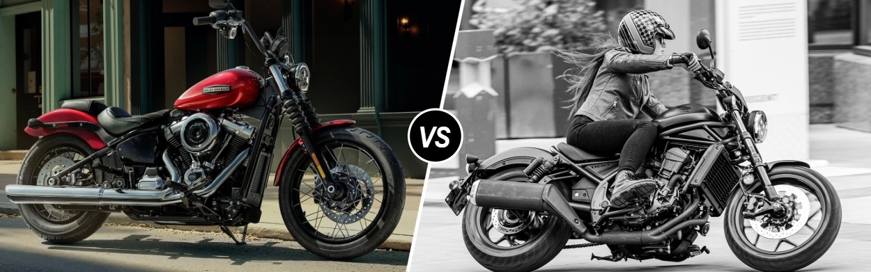 2026 Harley-Davidson® Street Bob® vs 2026 Honda Rebel 1100 in Scranton, PA