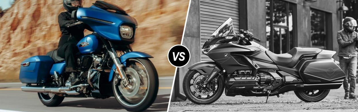 2026 Harley-Davidson® Street Glide® vs 2026 Honda Gold Wing in Scranton, PA