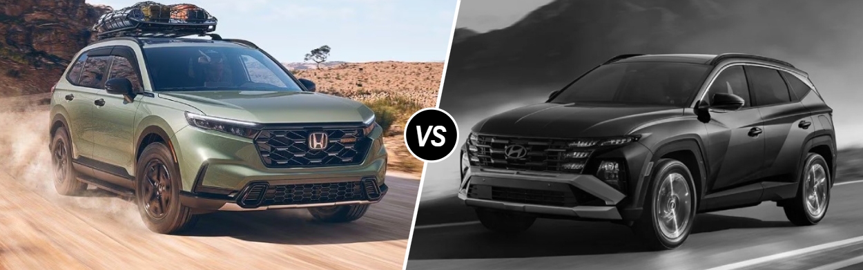 2026 Honda CR-V Hybrid vs 2026 Hyundai TUCSON Hybrid in Topeka, KS