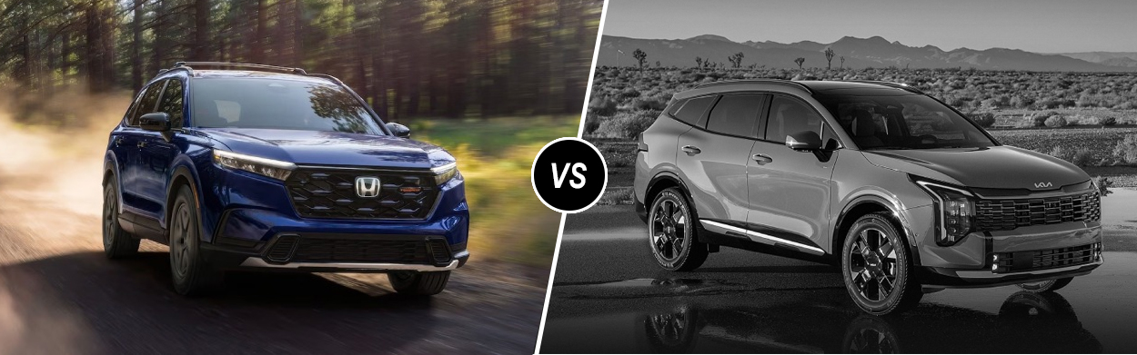 2026 Honda CR-V Hybrid vs 2026 Kia Sportage Hybrid in Topeka, KS