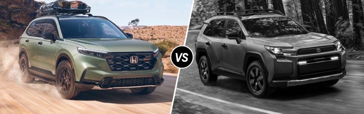 2026 Honda CR-V Hybrid vs 2026 Toyota RAV4 in Topeka, KS