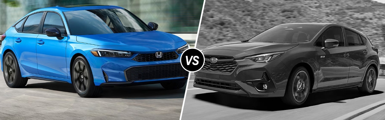 2026 Honda Civic Hatchback vs 2026 Subaru Impreza in Oakland, CA