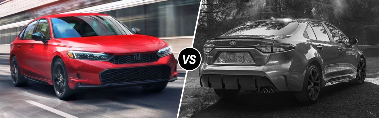 2026 Honda Civic Sedan vs 2026 Toyota Corolla in Topeka, KS