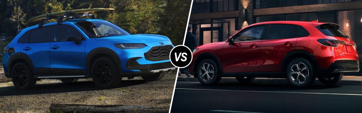 2026 Honda HR-V vs 2025 Honda HR-V near Burlington, IA