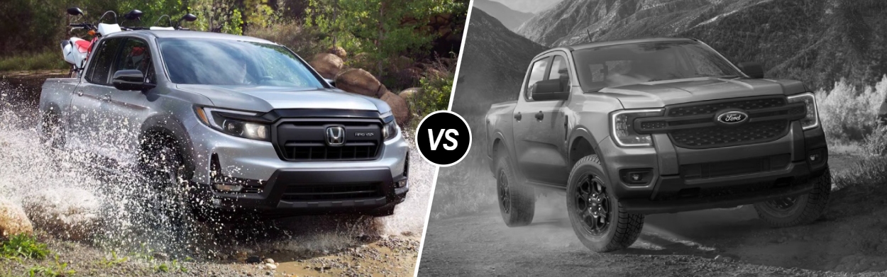 2026 Honda Ridgeline vs 2026 Ford Ranger in Topeka, KS