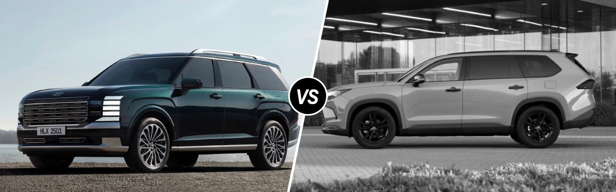 2026 Hyundai Palisade vs 2026 Toyota Grand Highlander in Terre Haute, IN